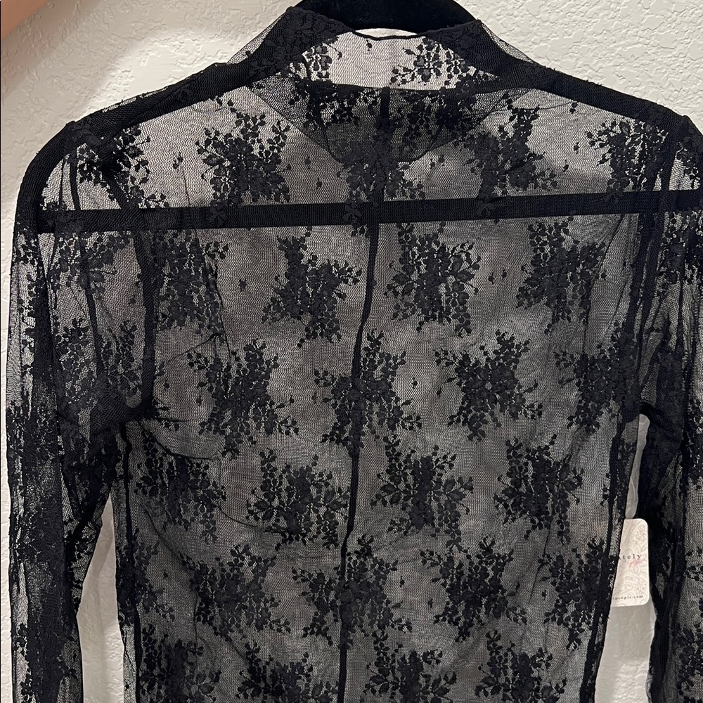 ⚜️Free People Lady Lux Layering Top Small - Picture 8 of 10